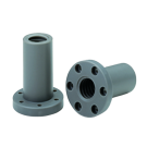 CONTI FCS Tr 30x6 trapezmøtrik med flange, venstre gevind, plastik