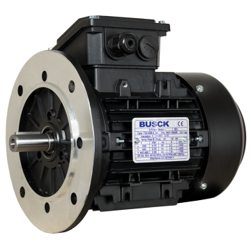 Busck AC motor T2A80B-6B5, 0,55kW, 935RPM, B5, 230/400, 50 Hz, Aluminium