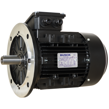 Busck AC motor T3A100LB-4B5, 3kW, 1400RPM, B5, 230/400, 50 Hz, Aluminium