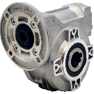 Hydro-Mec 050, snekkegear Ø25 hulaksel, 7:1, indgang 80B14, aluminium