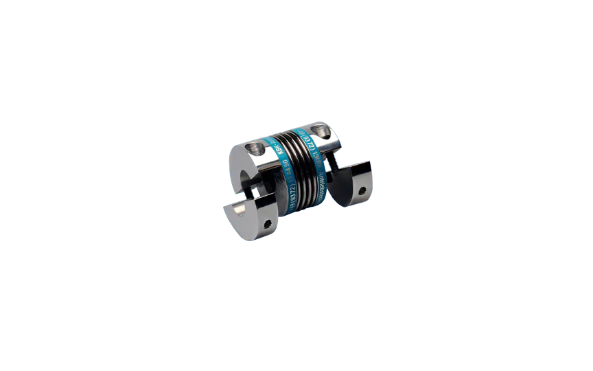 KB4H 60 83 24 25 metal bellow coupling, stainless steel and aluminum
