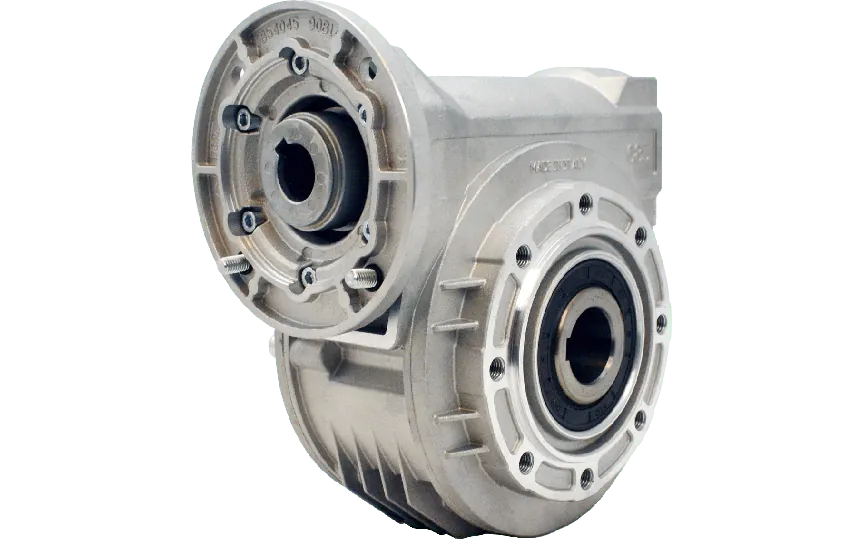Hydro-Mec 085, snekkegear Ø35 hulaksel, 22:1, indgang 80B14, aluminium