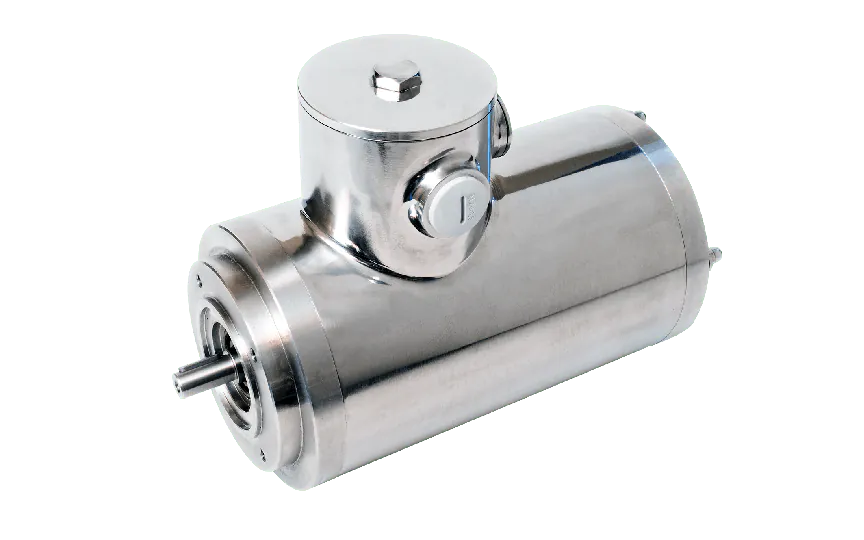 Marlin AC-motor TENV63B-4, 0.18kW, 1400RPM, 230/400V, 50Hz, IP66, rustfrit stål