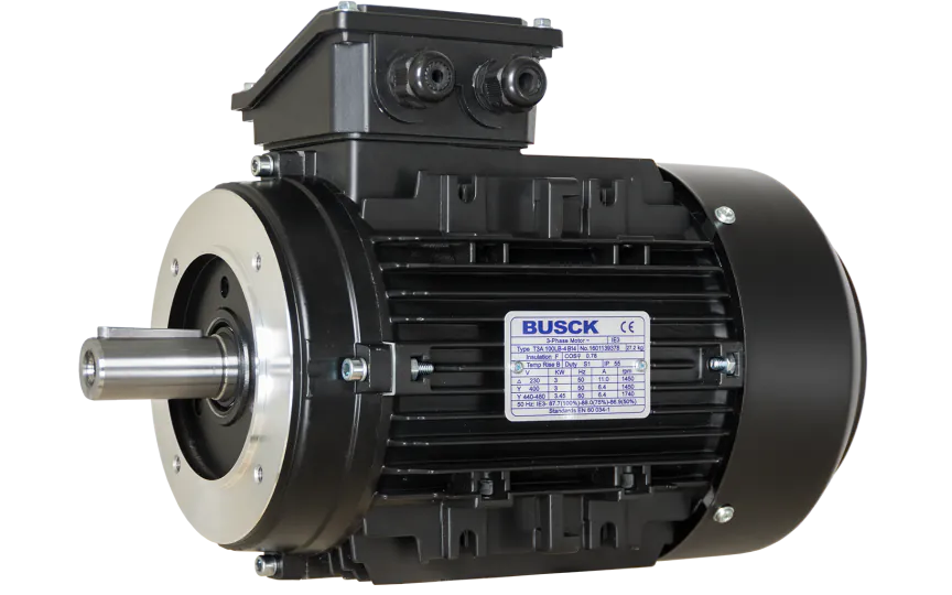 Busck AC-motor T3A100LA-4A22, 2.2kW, 1450RPM, 230/400V, 50Hz, ATEX 22, aluminium